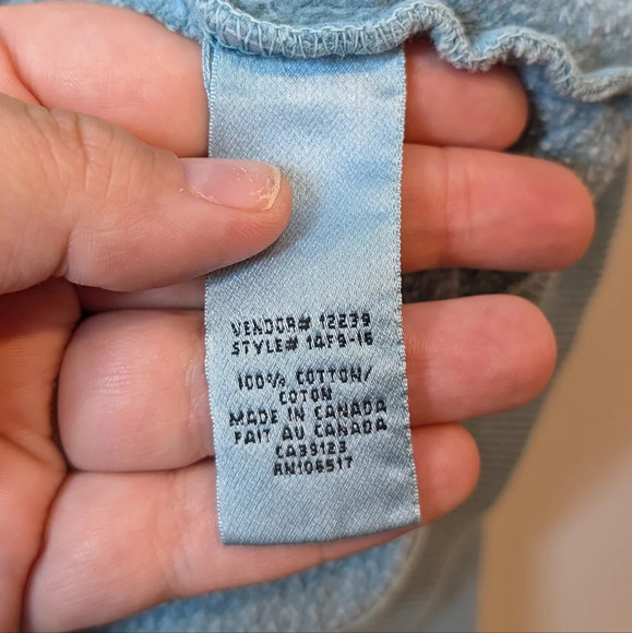 Vintage Northern Reflections Worn In Teal Crew Neck Sweater Women XXL - Picture 4 of 8